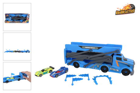 Camion Roadblasters avec 2 voitures - fonction de lancement