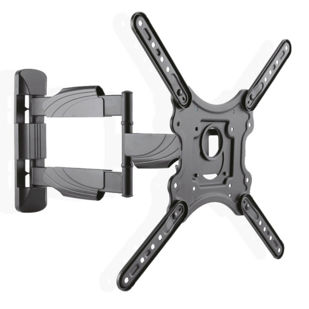 Cavus wme102 support mural TV simple mouvement complet à partir d'écrans 23 pouces noir