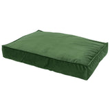 Madison Dog Cushion Velvet 100x70x15 cm vert