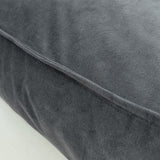 Madison Dog Cushion Velvet 120x90x15 cm Gray