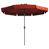 Madison Parasol Flores Luxury cirka 300 cm tegelröd