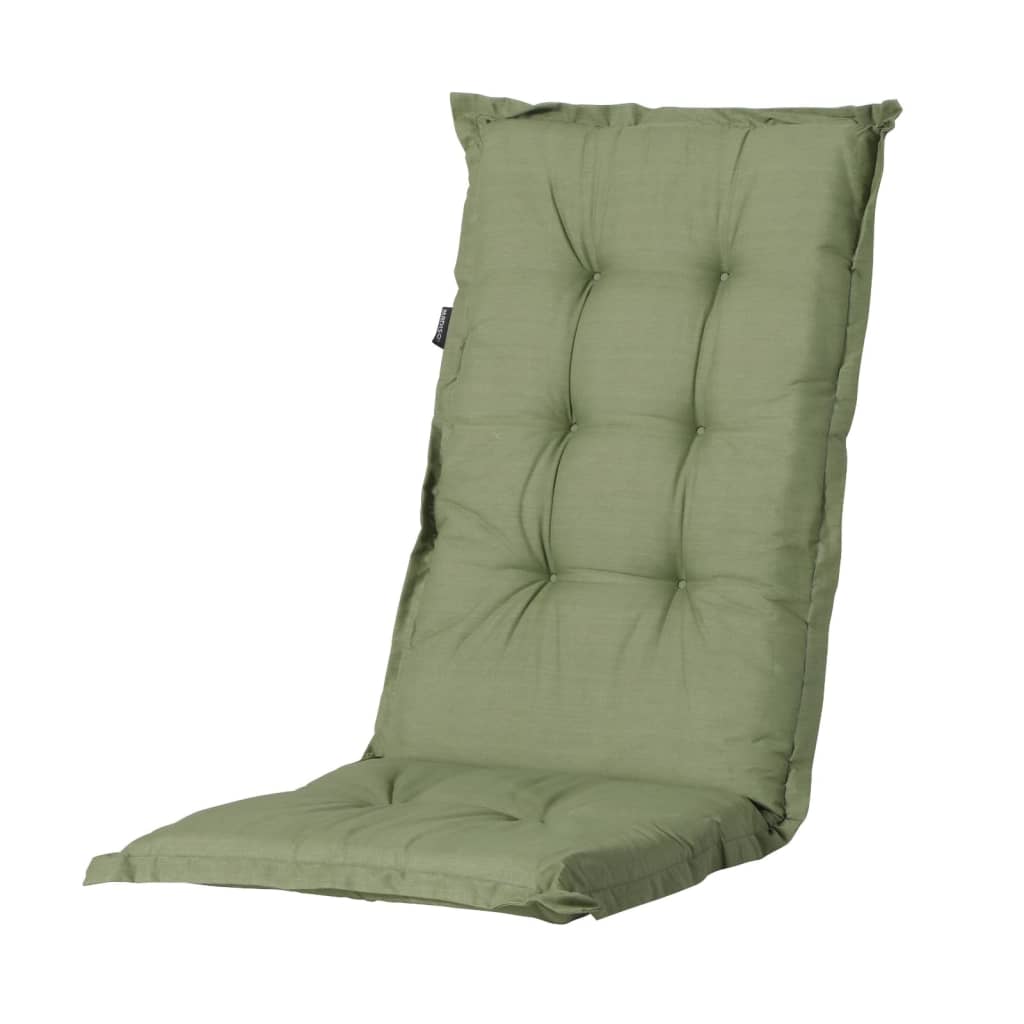 Madison Chair polštář s vysokým zády BASIC 123x50 cm zelená