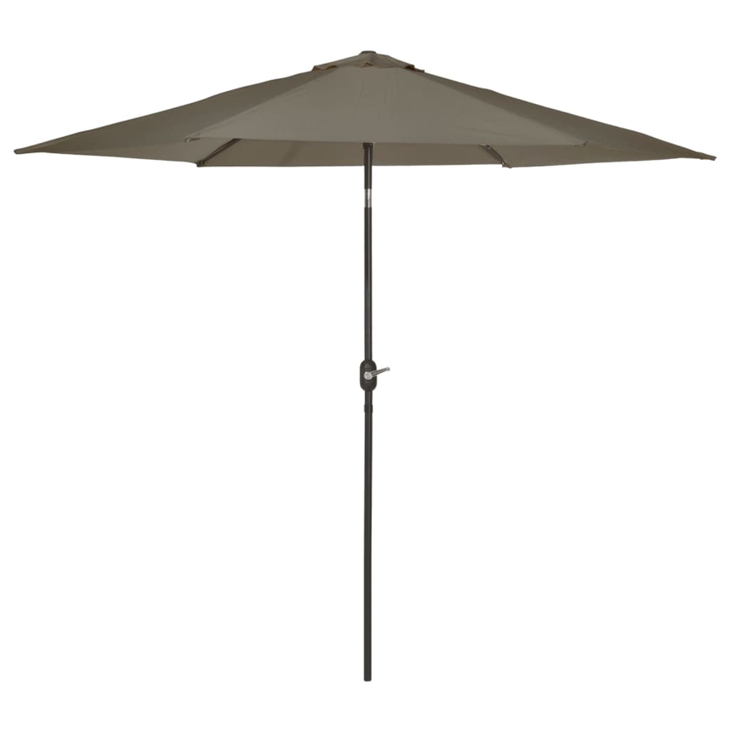 Madison Parasol Tenerife Round 300 cm Gray