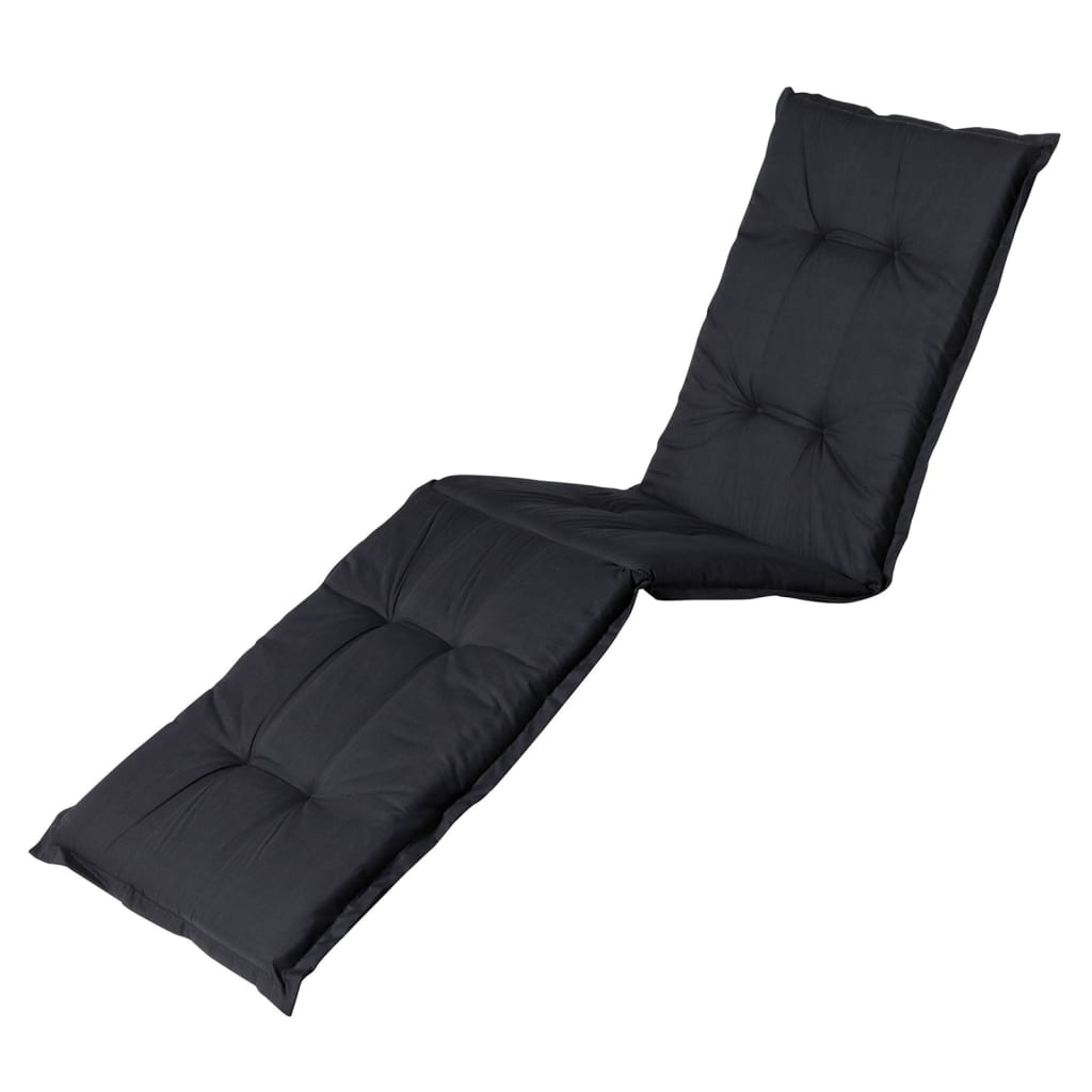 Madison Lounger Këssen Basis 200x60 cm schwaarz