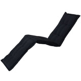 Madison Lounger Cushion Panama 200x60 cm noir