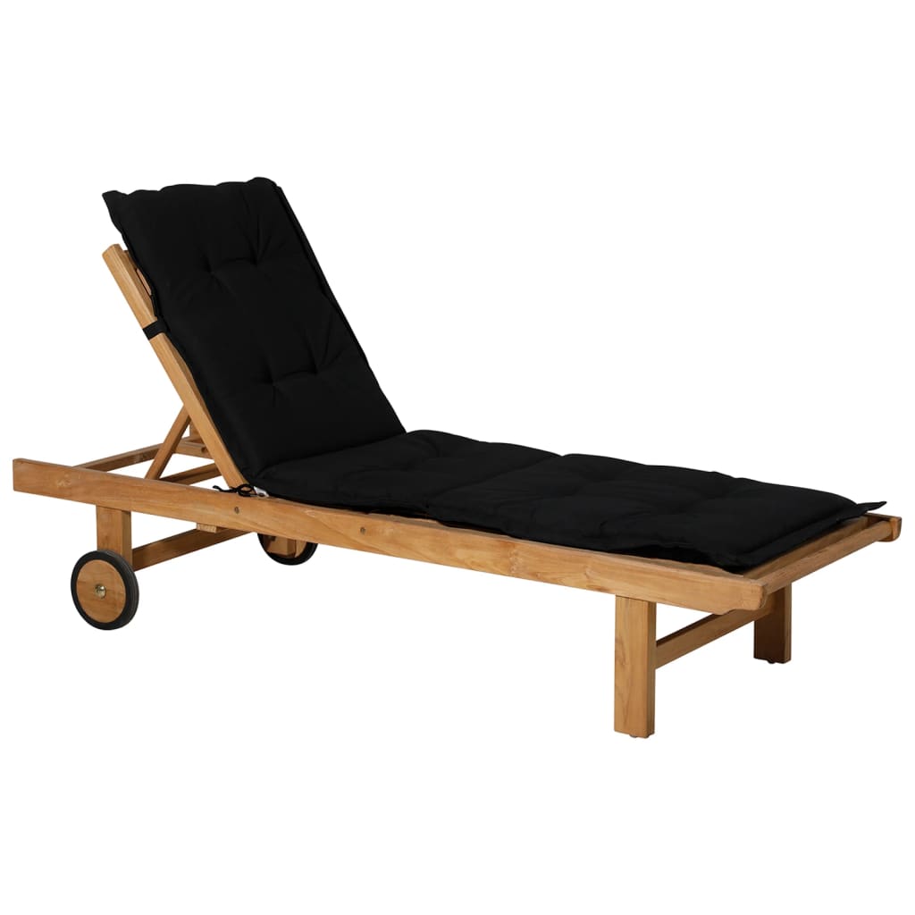 Madison Lounger Cushion Panama 200x60 cm sort