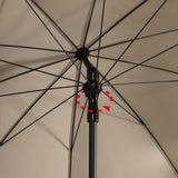 Madison Parasol Patmos lussuoso rettangolare 210x140 cm Ecru