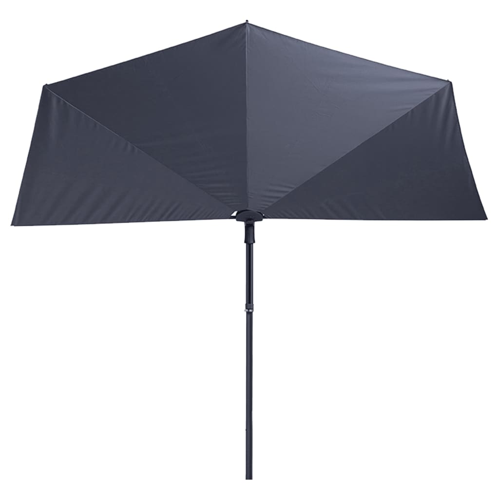 Madison balkonparasol sun wave 270x150 cm grijs pac3p014