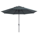 Madison Parasol Timor Luxury 400 cm Pac8p014 Gray