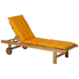 Madison Lounger Cushion Panama 200x60 cm guldfarvet