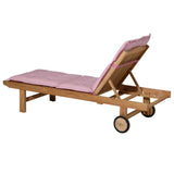 Madison Lounger Cushion Panama 200x60 cm blød lyserød