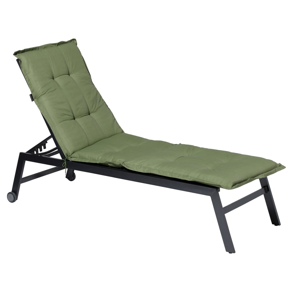 Madison Lounger Cushion Basic 200x60 cm grøn