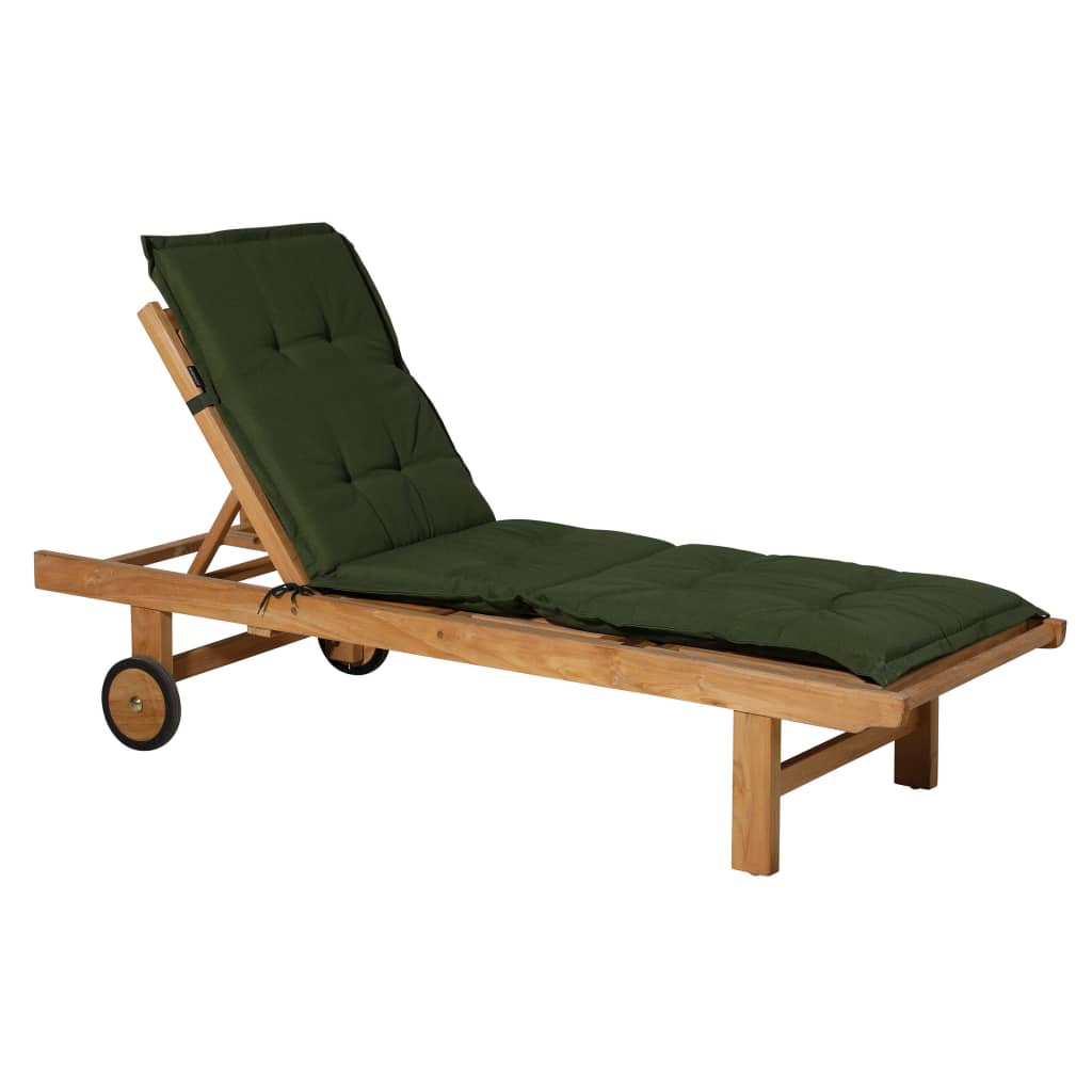 Madison Lounger Cushion Panama 200x60 cm zelená