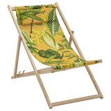 Madison Beach Stol La Grave 55x90x87 cm træ gul