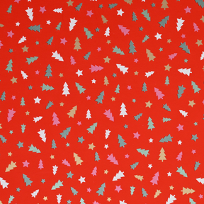 Apparaatrol kerst bomen mix rood 150mx30