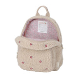Sac à dos en peluche Little Dutch sable