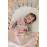 Sucette pelucheuse Miffy rose