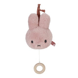 Boîte à musique pelucheuse Miffy rose