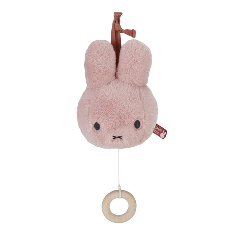 Boîte à musique pelucheuse Miffy rose