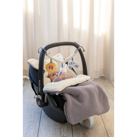 Tiamo Miffy tendeur de chariot moelleux bleu