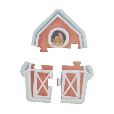 Puzzle 6 en 1 Little Dutch Farm 3-5 pièces