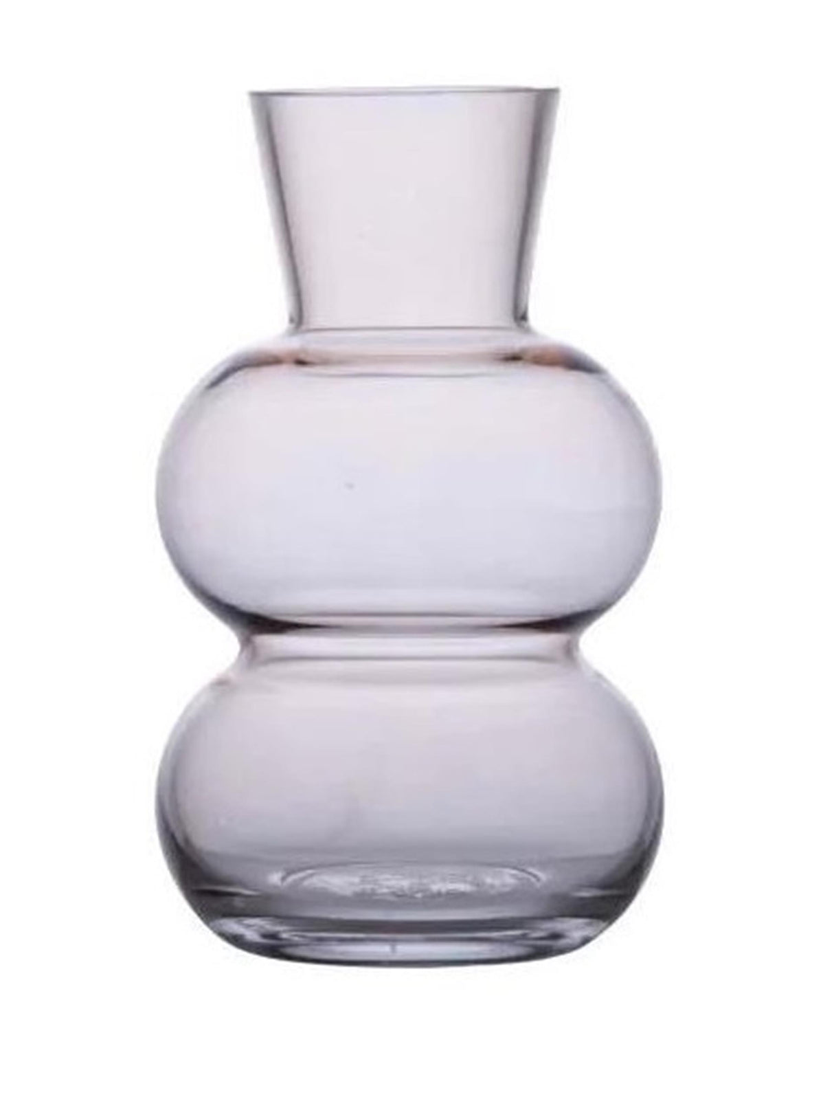 B-living vase verre amalia ø12x20cm beige