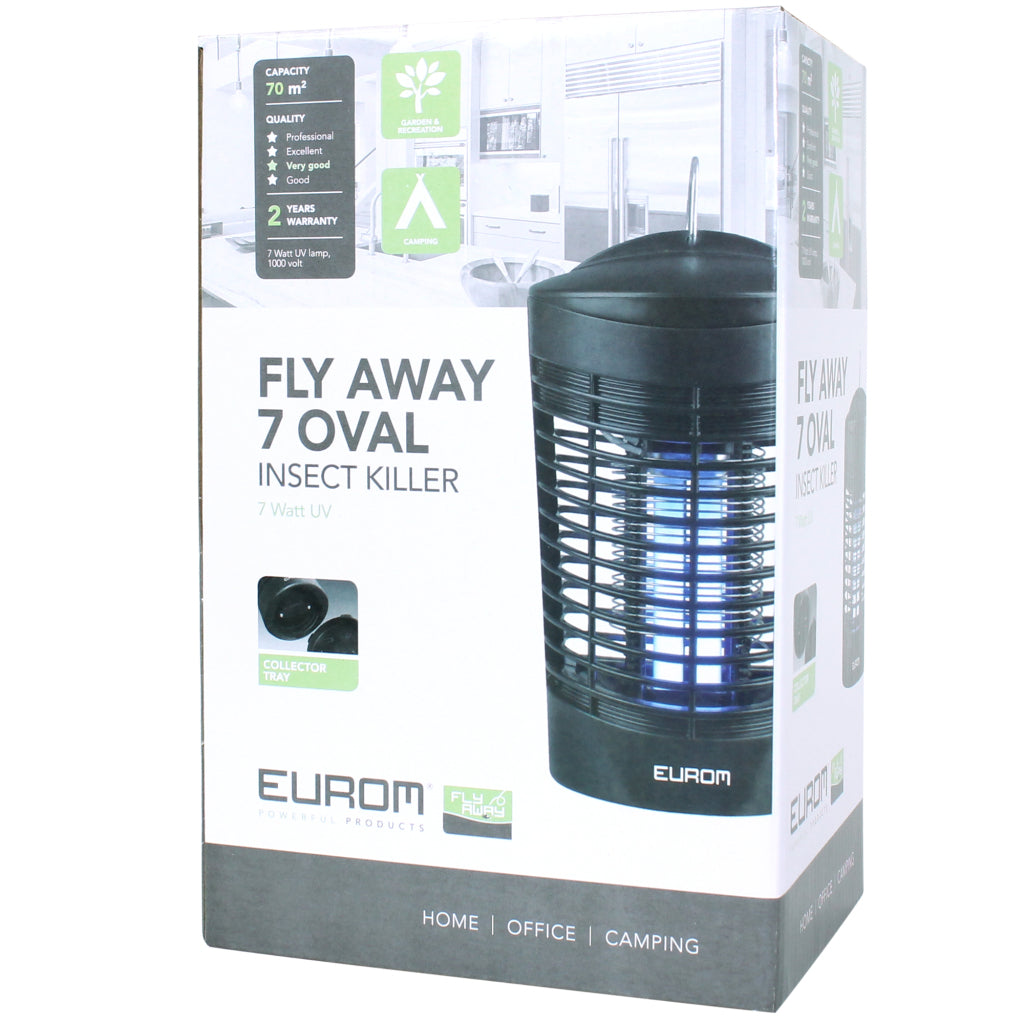 Eurom eurom insectenkiller fly away 70m2 7w