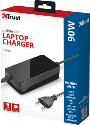 Chargeur pour ordinateur portable Trust Primo 90 W