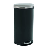Eko shell bin poubelle à pédale 30l noir