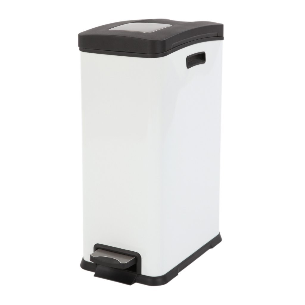 Eko rejoice poubelle à pédale 30l blanc
