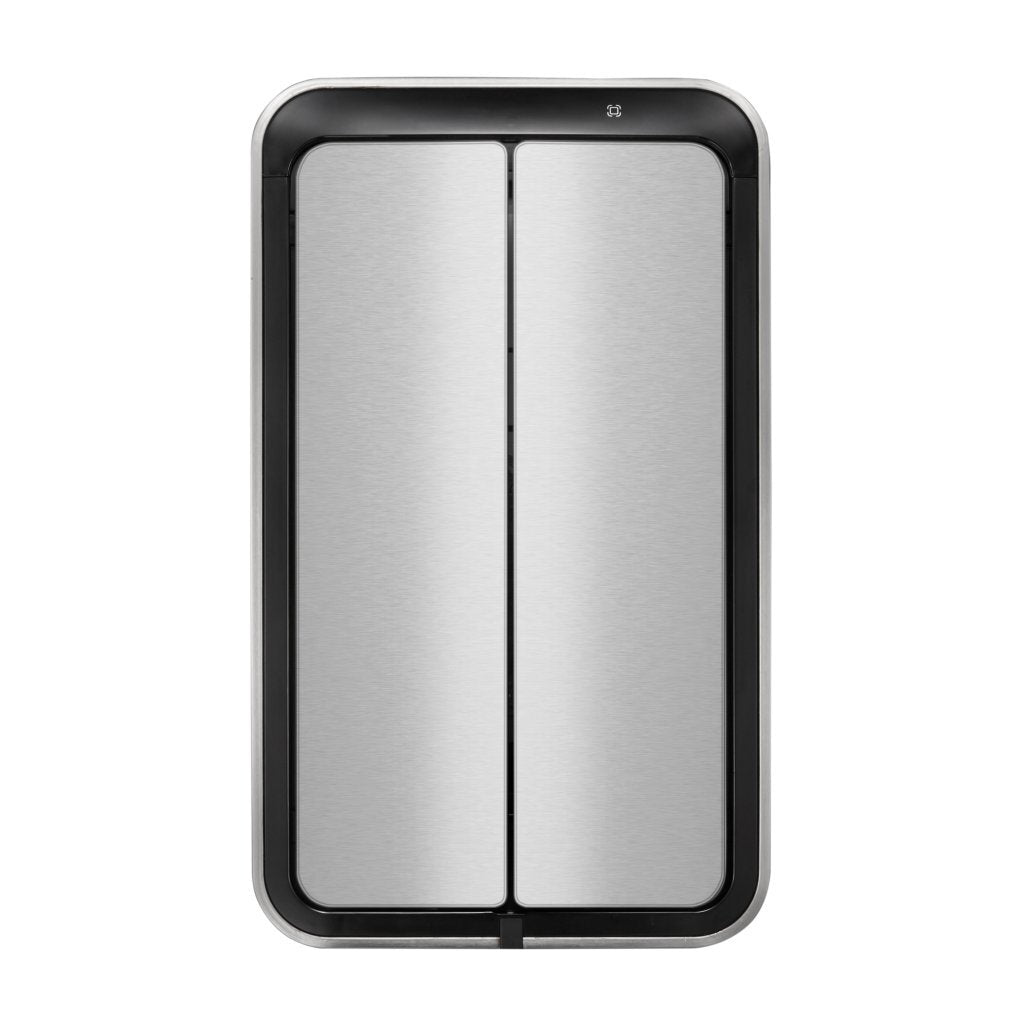 Poubelle Eko Deluxe Phantom Sensor 30l en acier inoxydable mat