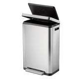 Eko Pedal Bin X-Cube 30 L Matzilverklegente