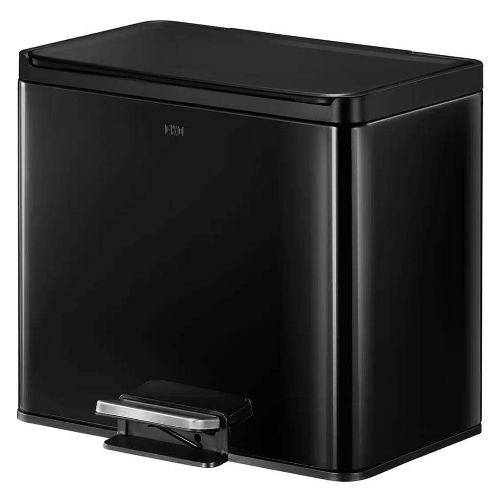 Eko Pedal Bin Essential 20 + 9 L Black