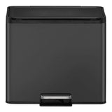 Eko Pedal Bin Essential 20 + 9 L Black