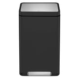 Eko Pedal bin x-cube 30 L noir