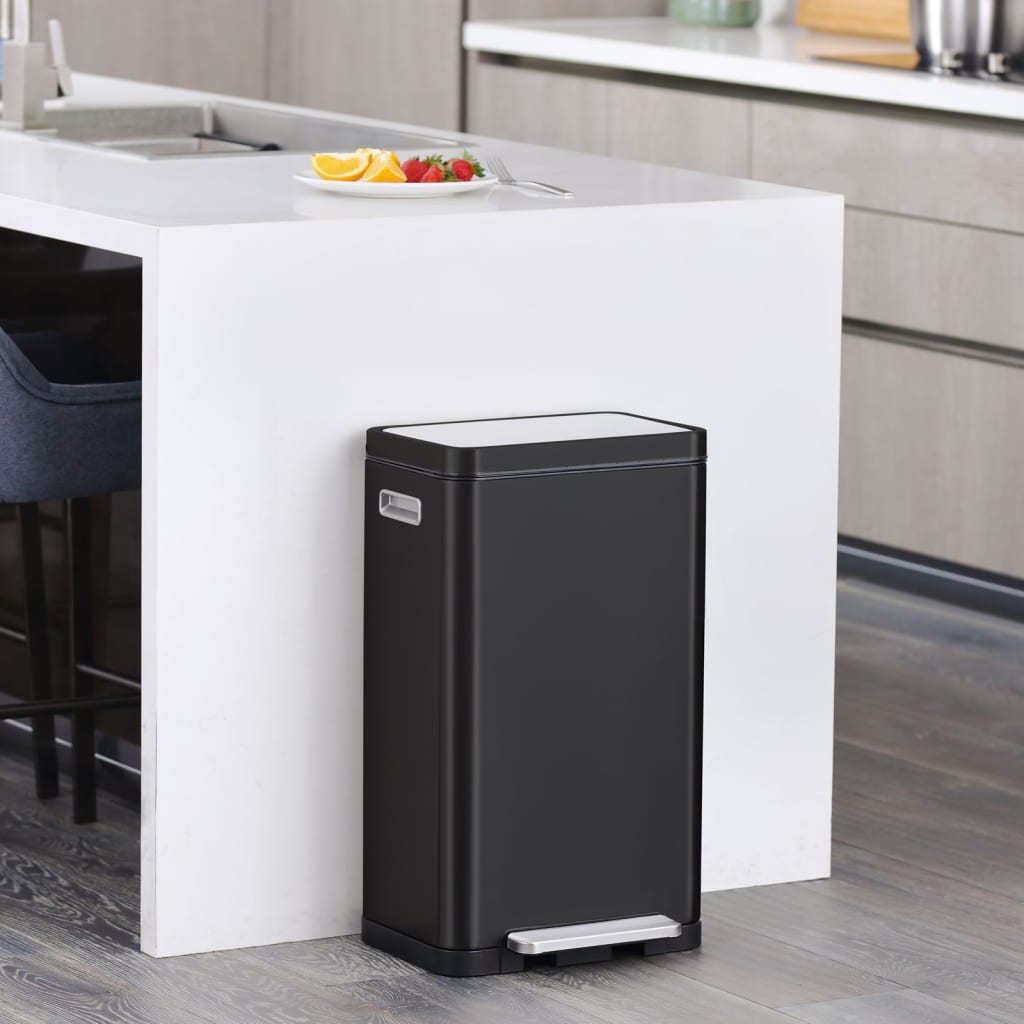 Eko Pedal bin x-cube 30 L noir