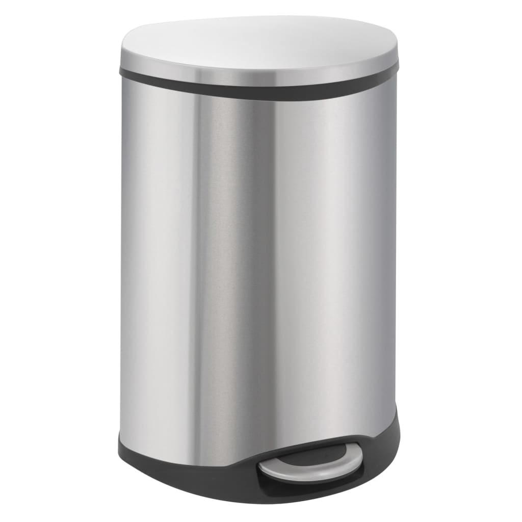 Eko Pedal Bin Shell 2x22 L Mat argent coloré