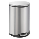 Eko Pedal Bin Shell 2x22 L Mat argent coloré