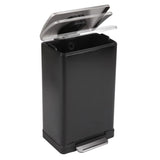 Eko Eko Pedal Bin E-Cube 40 L Mattzwart