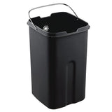 Eko Waste Bin Laguna 35 L Mat argent coloré