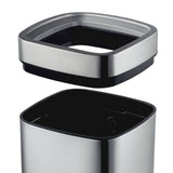 Eko Waste Bin Laguna 35 L Mat argent coloré