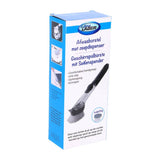 No brand aqua laser brosse à vaisselle avec distributeur + éponge à récurer noir et blanc