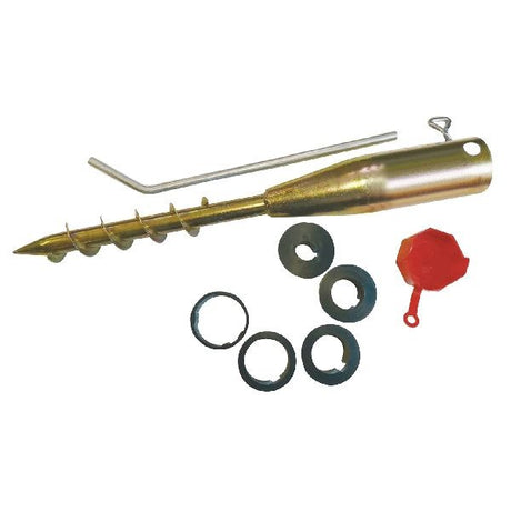 Perceuse pour parasol Campking umefa 8 pièces en cuivre 56 cm x 68 mm