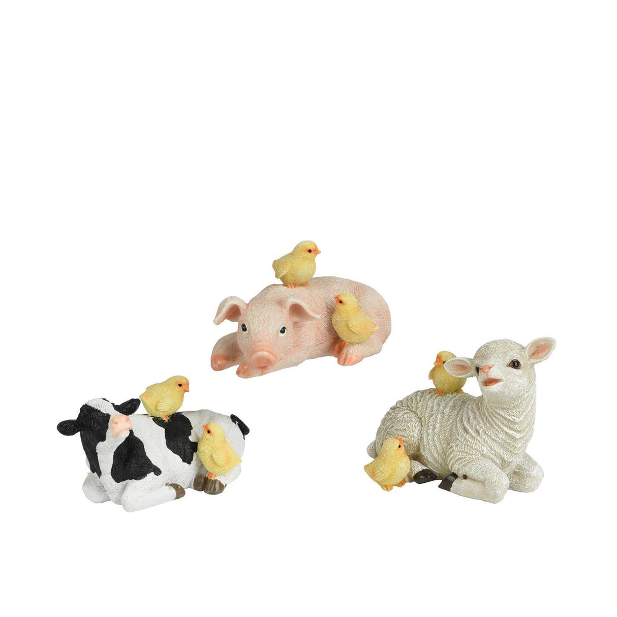 Decoris figurine animal polyrésine 18x11,7x13,7cm