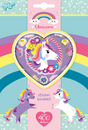 Feuilles d'autocollants licorne Totum, 4 pcs.