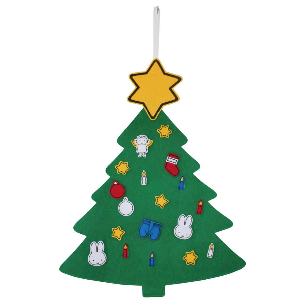 Miffy Christmas tree felt