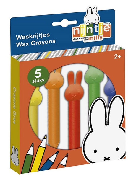 Crayons de cire Miffy, 5 pcs.