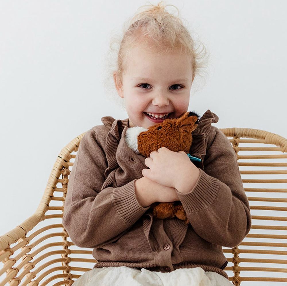 Jouets bambolino câlins en peluche Fien et Teun - Pim de Hond, 25cm