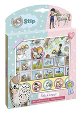 Dsp. parsemez le jeu d’autocollants poney. 3+ (12 pièces.