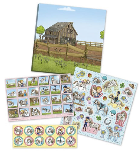 Les jouets Bambolino stippent le poney stickerset